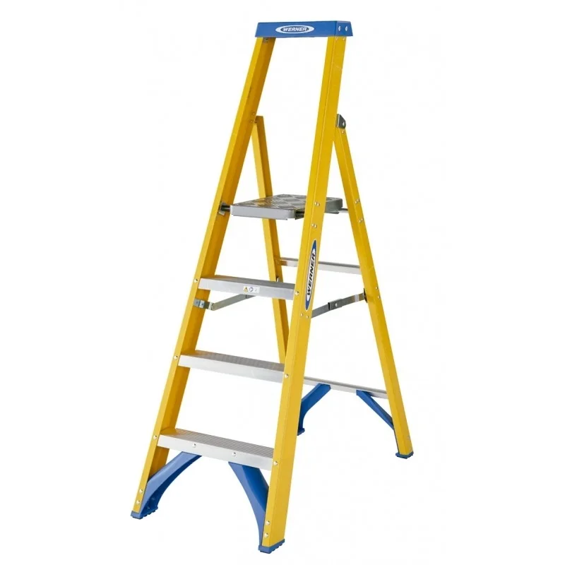 Escalera de Tijera Werner Fibra & Aluminio